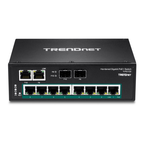 TRENDnet TRENDnet TI-PG102 - switch - 10 portar - ohanterad - TAA-kompatibel
