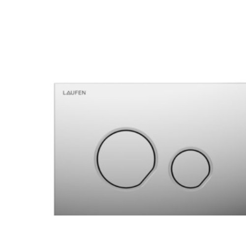 LAUFEN Laufen LIS AW105 spolknapp/aktiveringsplatta med dubbelskölj...