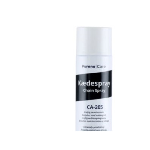 Pureno A/S Kedjespray 500 ml spray – utmärkt för smörjning av kedjor, k...