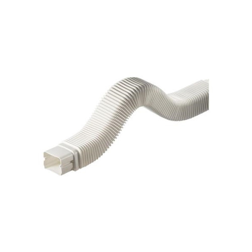 Solar Plus Kanalanslutningsmuff flexibelt 80 mm vit UV-beständig plast...