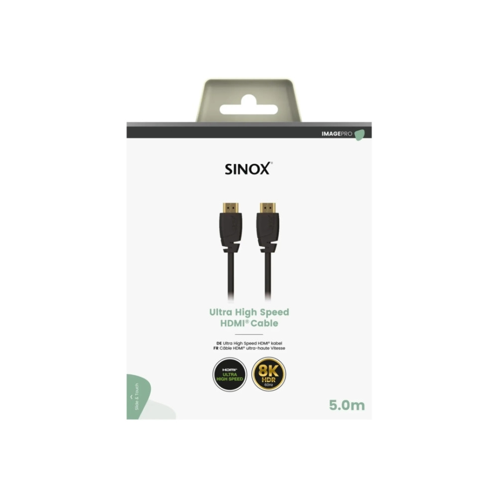 Produktbild för Sinox SXV03075, 5 m, HDMI Typ A (standard), HDMI Typ A (stan...