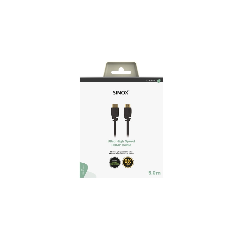 Produktbild för Sinox SXV03075, 5 m, HDMI Typ A (standard), HDMI Typ A (stan...