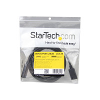 Produktbild för StarTech.com DisplayPort till HDMI-konverterarkabel - 2 m - 4K - adapterkabel - DisplayPort / HDMI - 2 m