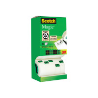 Produktbild för Scotch Magic kontorstejp - 19 mm x 33 m (paket om 14)
