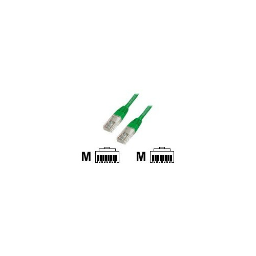 M-Cab M-CAB Premium - patch-kabel - 50 cm - grön