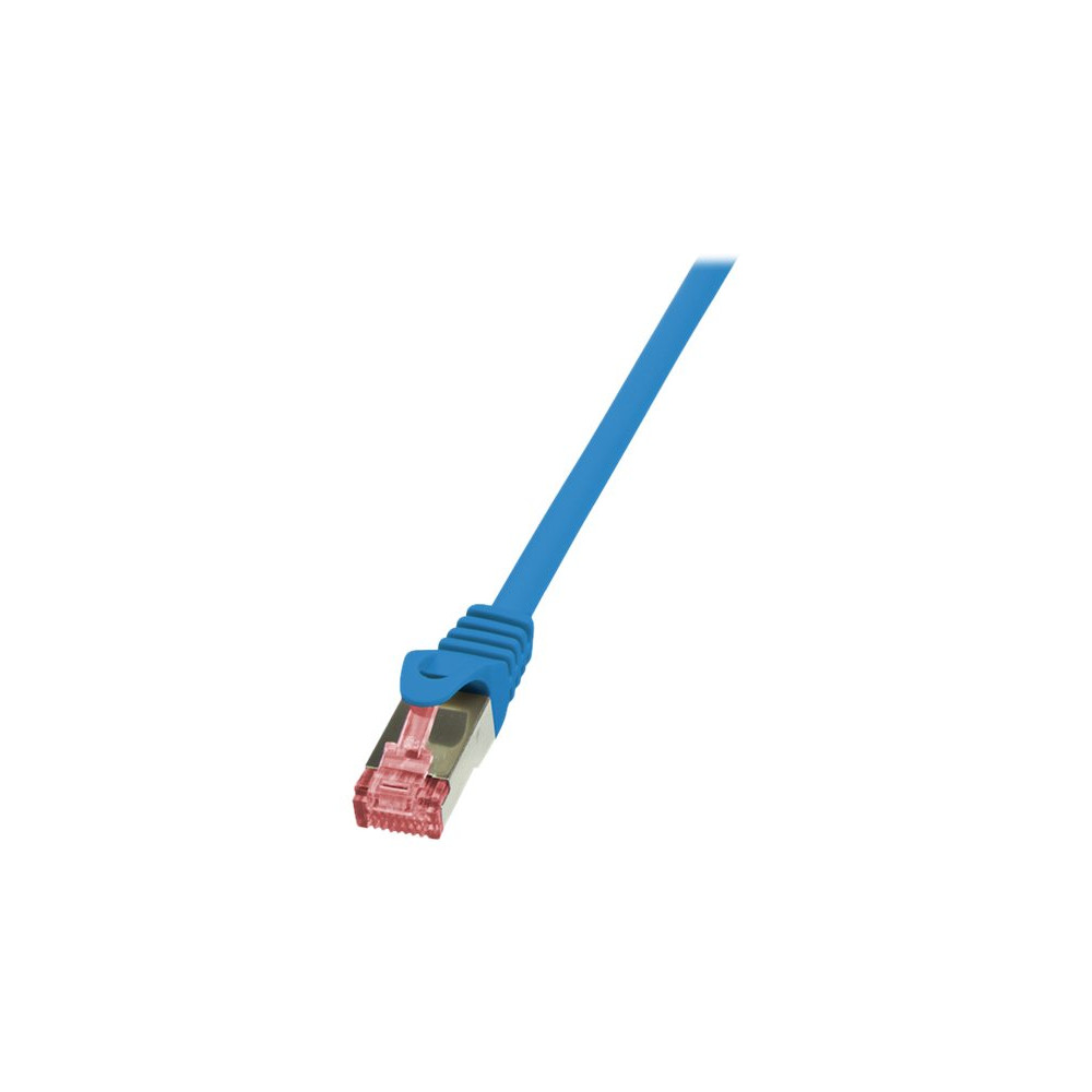 Produktbild för LogiLink PrimeLine - patch-kabel - 0.5 m - blå