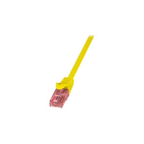 2direct LogiLink PrimeLine - patch-kabel - 1.5 m - gul