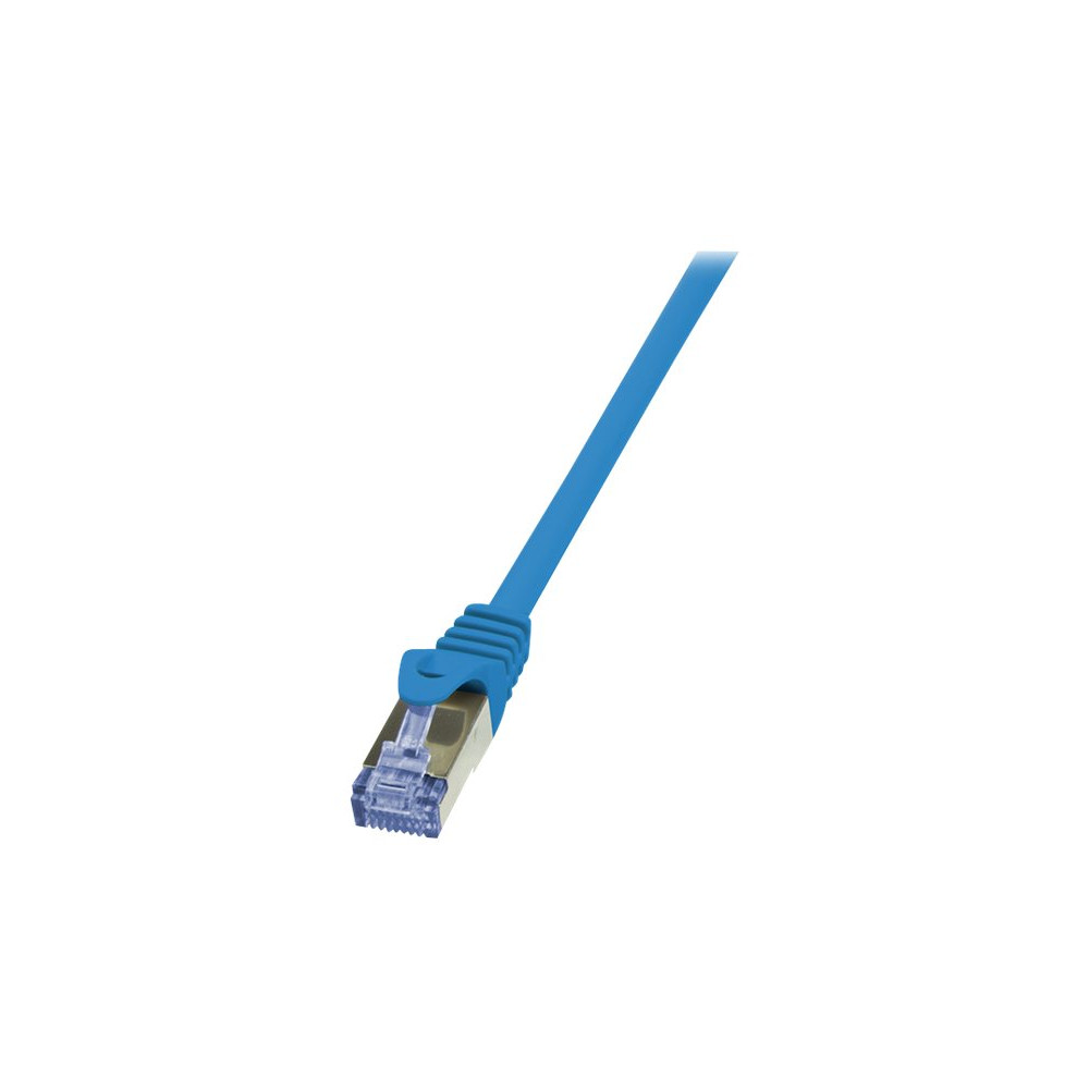 Produktbild för LogiLink PrimeLine - patch-kabel - 25 cm - blå