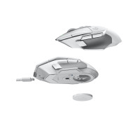 Produktbild för Logitech G G502 X LIGHTSPEED - mus - 2.4 GHz - vit