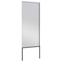 Produktbild för Trädgårds integritetsskärm Silver 50 x 140 cm Galvaniserat stål