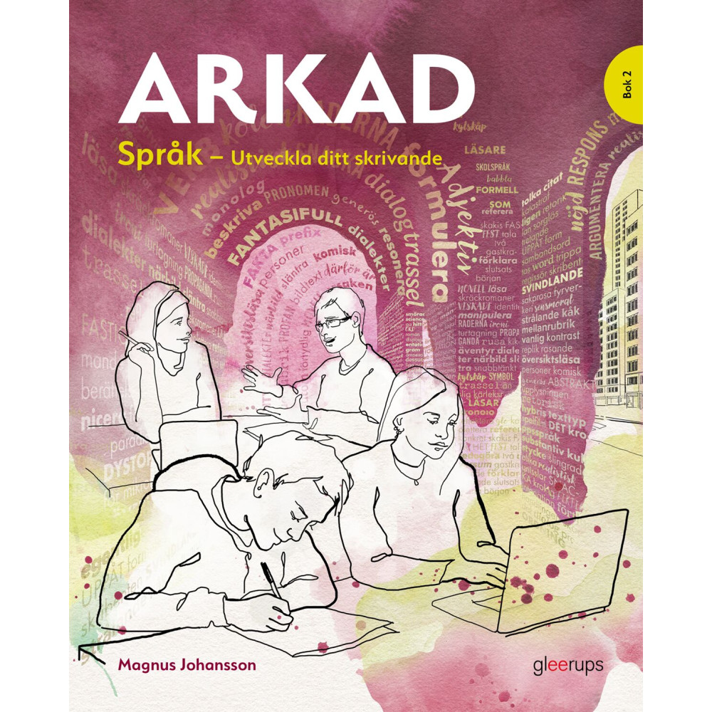 Produktbild för Arkad Sv/Sva, Språk 2 - utveckla ditt skrivande, arbetsbok (häftad)