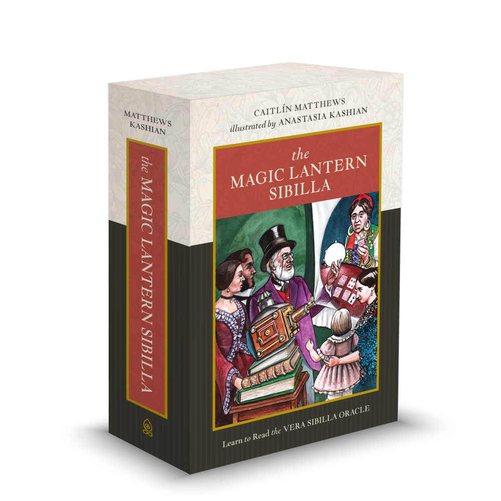 Produktbild för The Magic Lantern Sibilla: Learn to Read the Vera Sibilla Oracle (52-card Deck and 384-page Guidebook, Box Set)