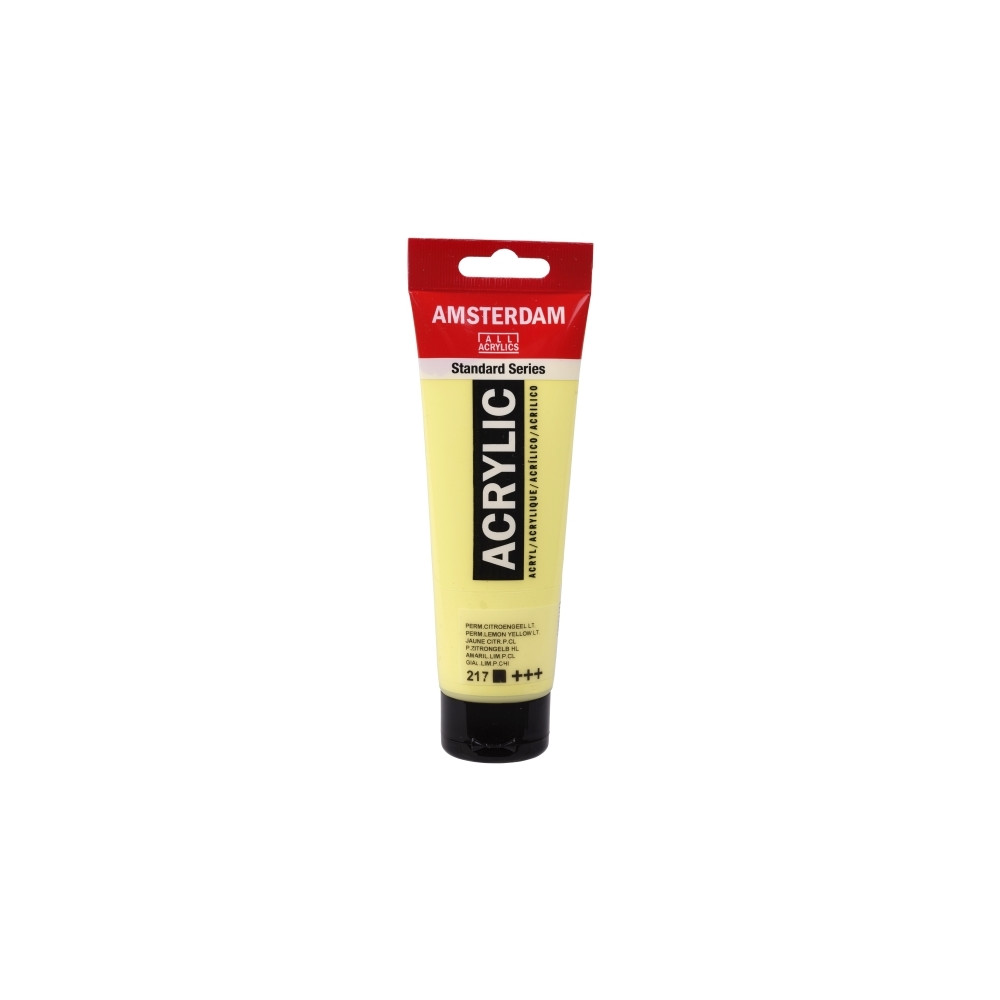 Produktbild för Amsterdam Standard Series akryl-rör Permanent Lemon Yellow L...