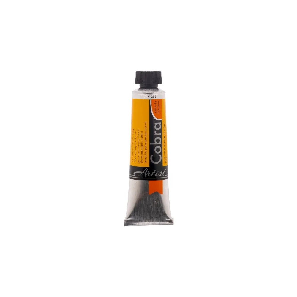 Produktbild för Cobra Artist Water-Mixable Oil Colour Tube Permanent Yellow...