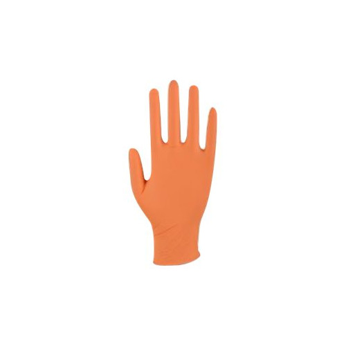 Abena Abena - handskar - medium - nitrilgummi - orange (paket om 100)