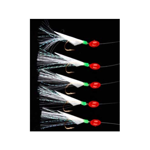 Ron Thompson R.T. Rig1 Herring Real Fish Skin 5 #8 Hooks Gold 0.30/0.40mm
