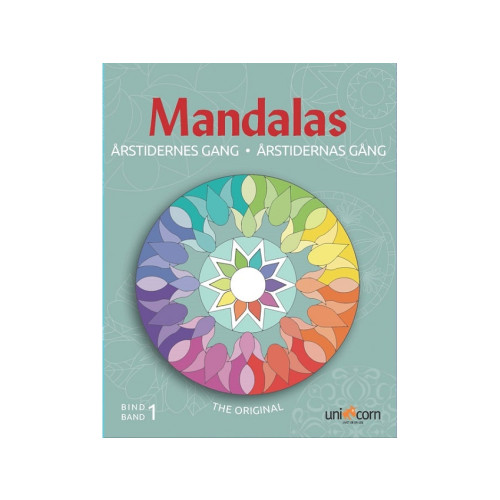Forlaget Unicorn Malebog Årstidernes Gang med Mandalas Bind 1