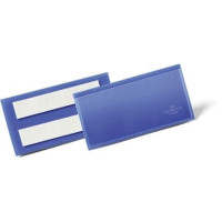 Produktbild för Förvaringsficka/etiketthållare Hållbar 100x38 mm självhäftan...