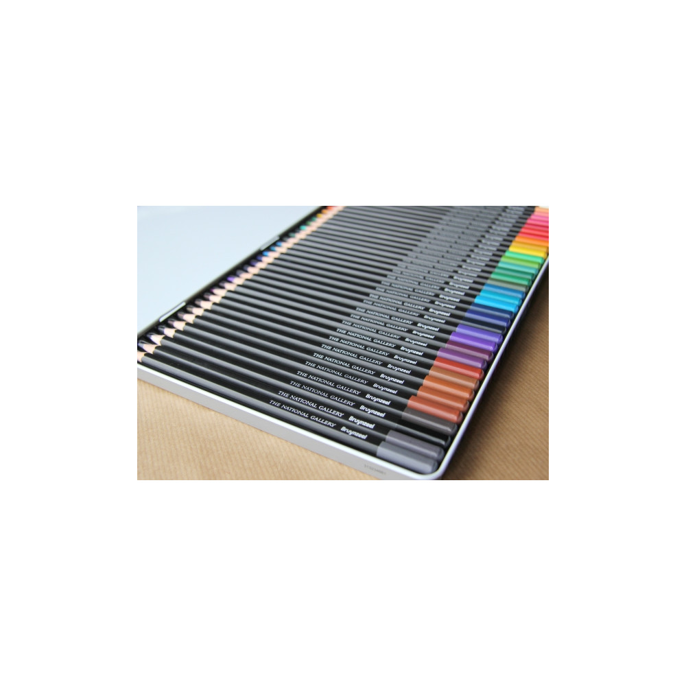 Produktbild för BRUYNZEEL SAKURA Bruynzeel Colour pencil tin The National Ga...