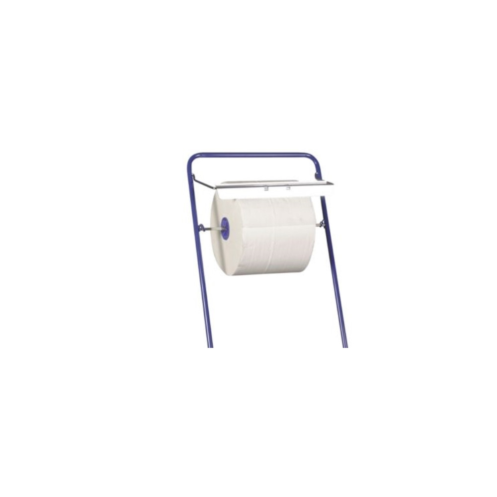 Produktbild för Golvställ 84x50x40,5 cm – neutral, blå, rostfritt stål, för...