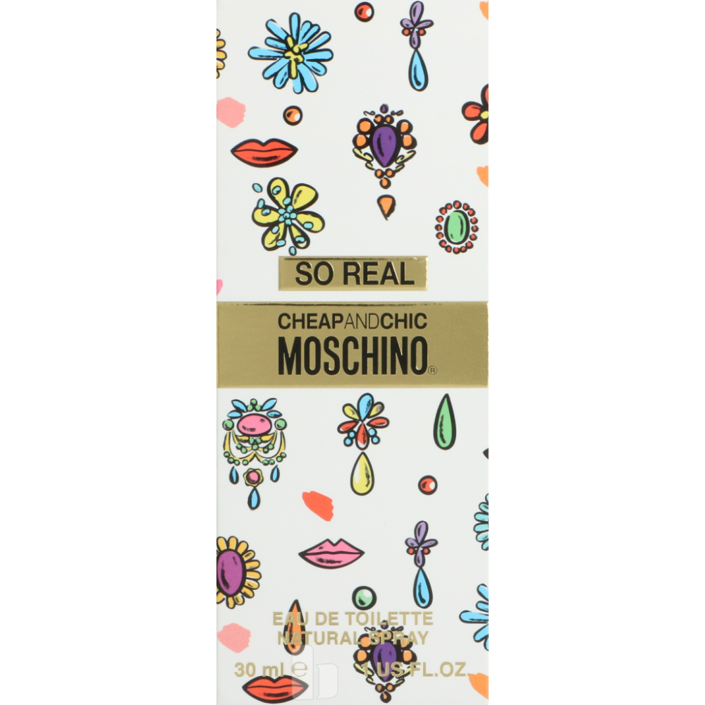 Produktbild för Moschino Cheap & Chic So Real Edt Spray 30 ml Dam