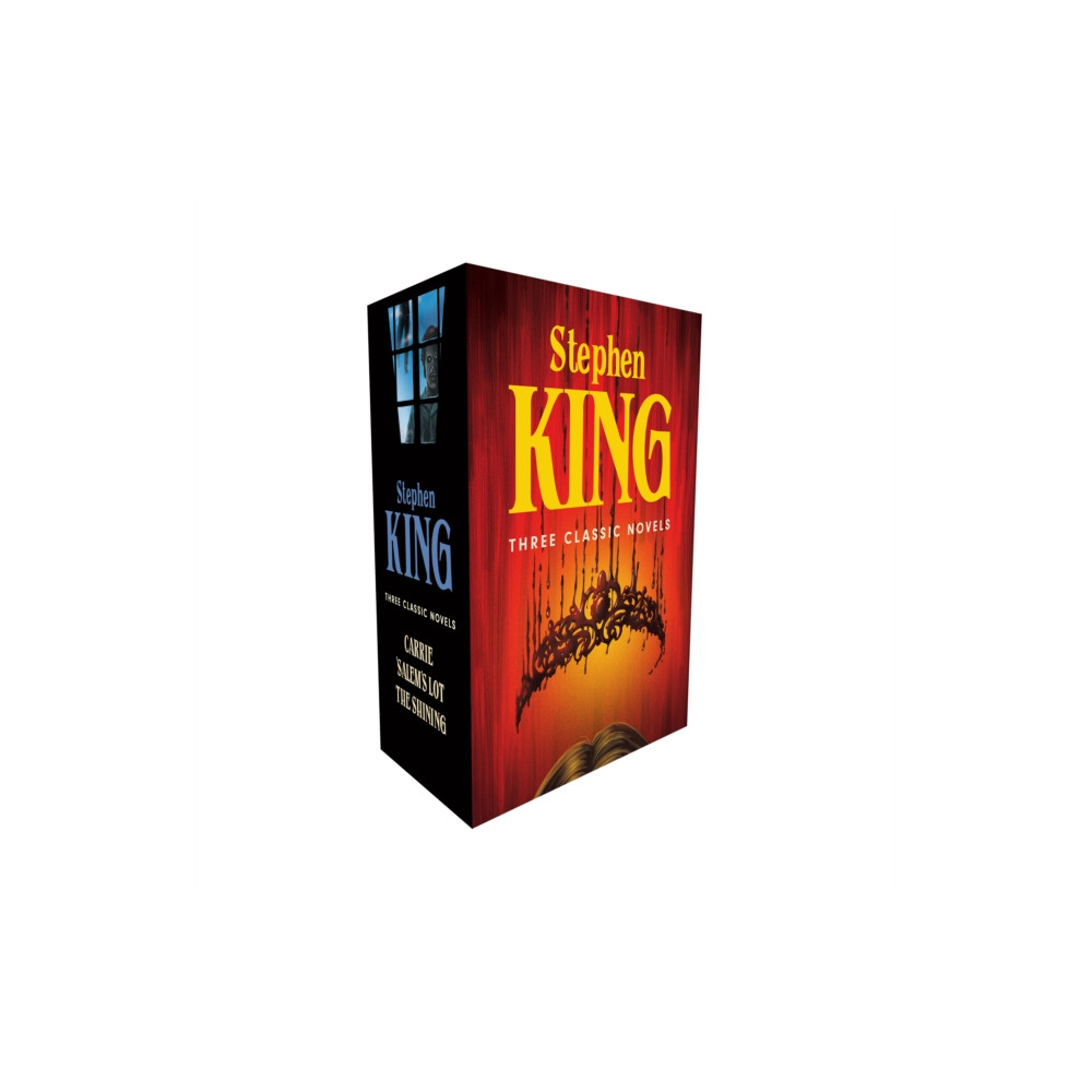 Produktbild för Stephen King Three Classic Novels Box Set: Carrie, 'Salem's Lot,The Shining (häftad, eng)