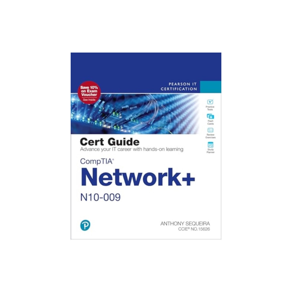 Produktbild för CompTIA Network+ N10-009 Cert Guide (häftad, eng)