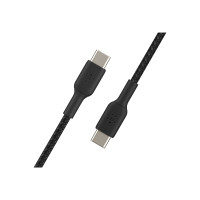 Produktbild för Belkin BoostCharge - USB typ C-kabel - USB-C till USB-C - 1 m