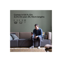 Produktbild för Belkin BoostCharge - USB typ C-kabel - USB-C till USB-C - 1 m
