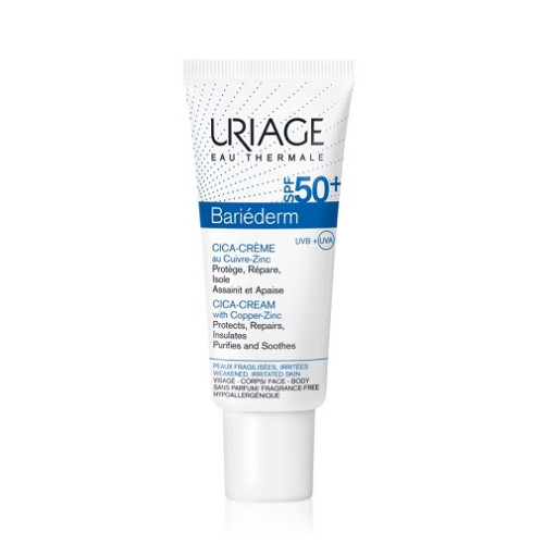 Uriage Uriage Bariéderm Cica-Cream with Copper-Zinc SPF 50+ 40 ml