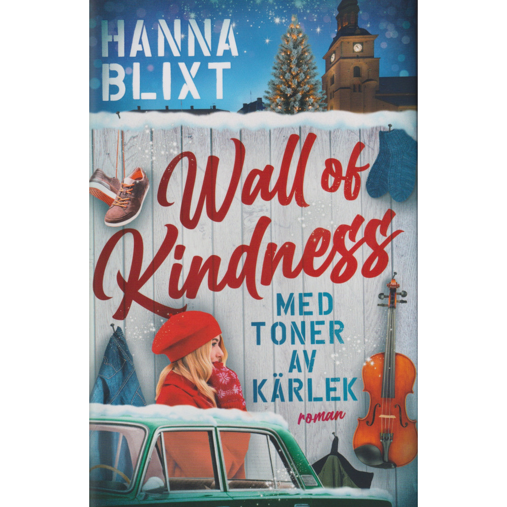 Produktbild för Wall of kindness : med toner av kärlek (inbunden)