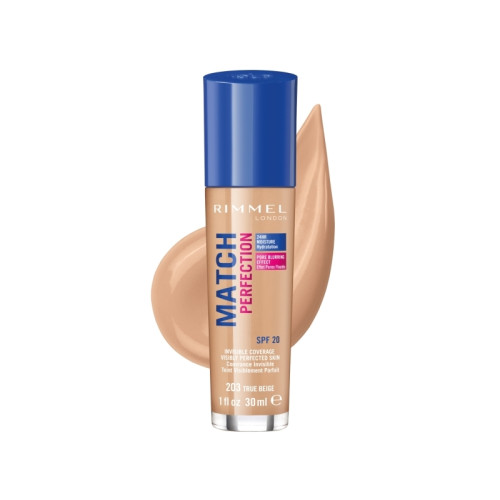 Rimmel Rimmel London Match Perfection 24HR SPF20 foundation 203 Tru...