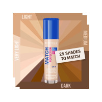 Produktbild för Rimmel London Match Perfection 24HR SPF20 foundation 203 Tru...