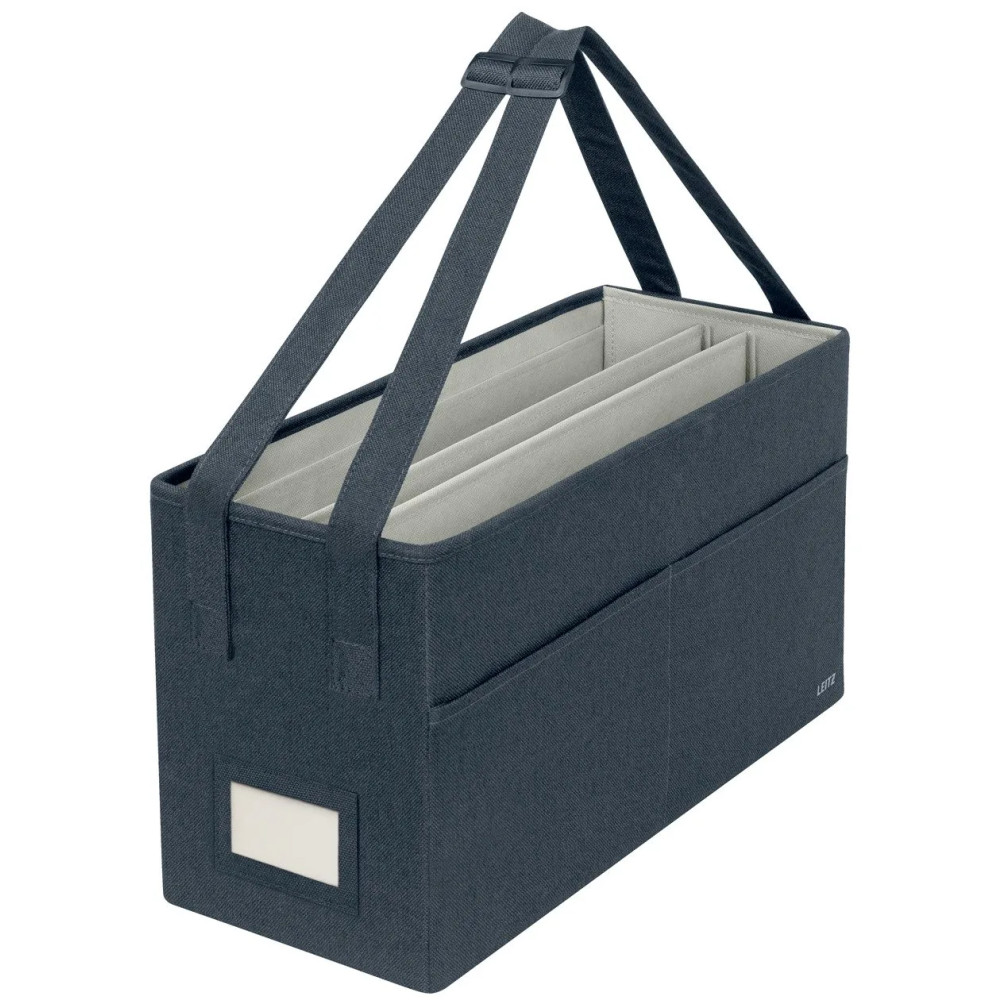 Produktbild för Leitz Fabric Storage - förvaringspåse - sammetsgrå