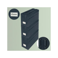 Produktbild för Leitz Fabric Storage - förvaringspåse - sammetsgrå