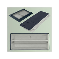 Produktbild för Leitz Fabric Storage - förvaringspåse - sammetsgrå