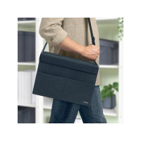 Produktbild för Leitz Fabric Storage - förvaringspåse - sammetsgrå