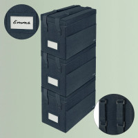 Produktbild för Leitz Fabric Storage - förvaringspåse - sammetsgrå