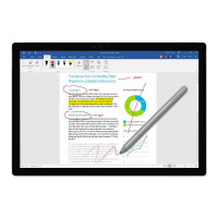 Produktbild för Microsoft Surface Pen M1776 - aktiv penna - Bluetooth 4.0 - platina