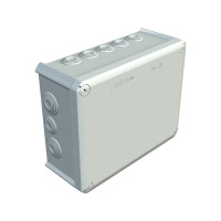 Produktbild för OBO BETTERMANN fördelningsdosa T250 240x190x95 mm ljusgrå (2...