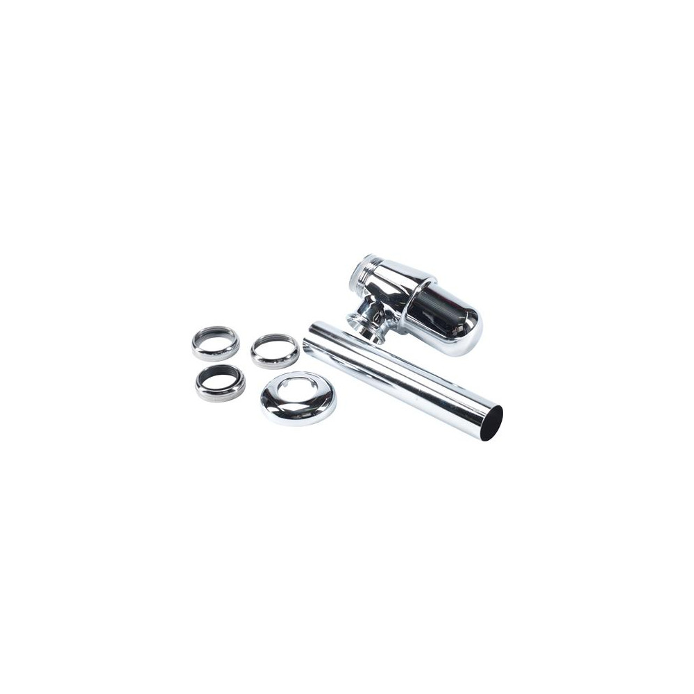 Produktbild för HansGrohe flaska-/avloppsvattenlås 5/4" med avloppsrör och r...