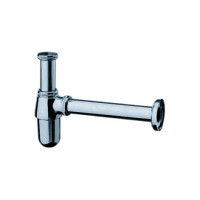 Produktbild för HansGrohe flaska-/avloppsvattenlås 5/4" med avloppsrör och r...