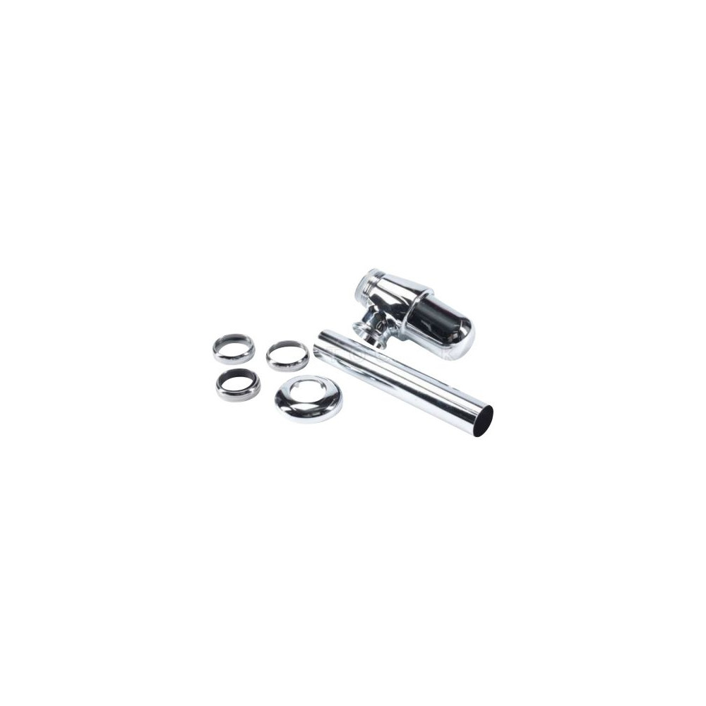 Produktbild för HansGrohe flaska-/avloppsvattenlås 5/4" med avloppsrör och r...