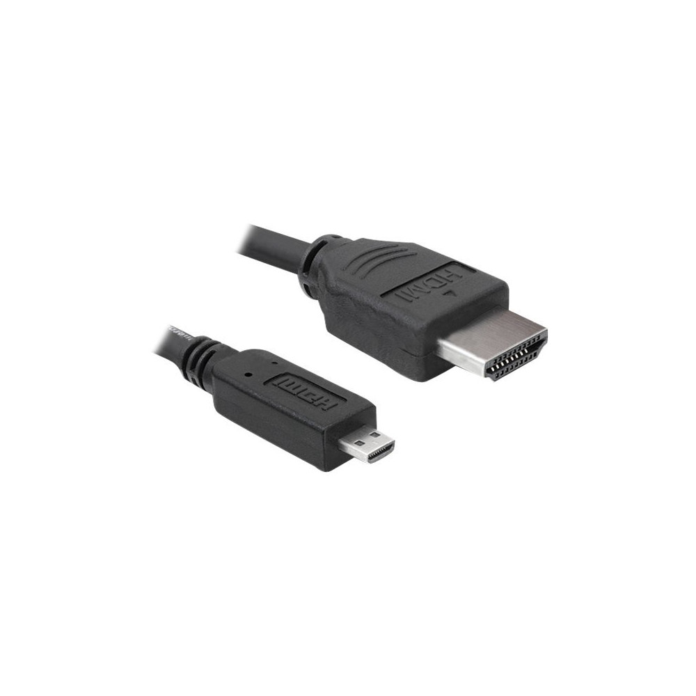 Produktbild för Delock HDMI-kabel med Ethernet - 2 m