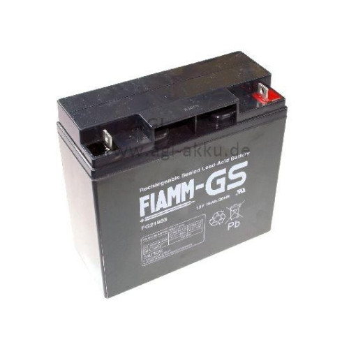 AGI AGI 90274, Slutna blybatterier (VRLA), Svart, 18000 mAh, 3,7...