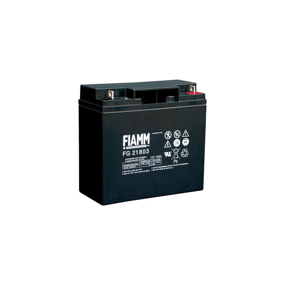 Produktbild för AGI 90274, Slutna blybatterier (VRLA), Svart, 18000 mAh, 3,7...