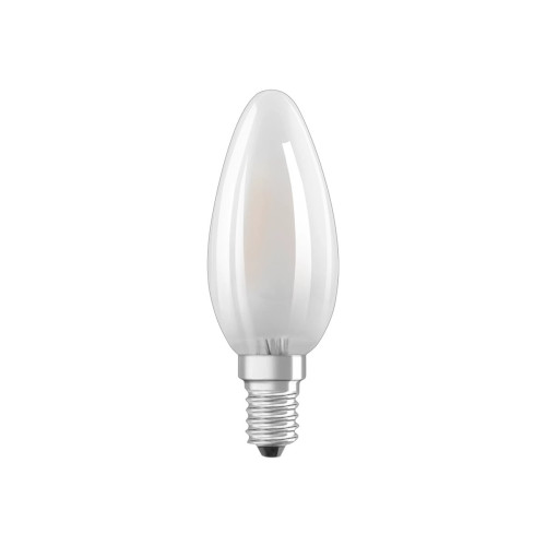 LEDVANCE OSRAM ST - LED-glödlampa med filament - form: B25 - E14 - 2.5 W - svalt vitt ljus - 4000 K