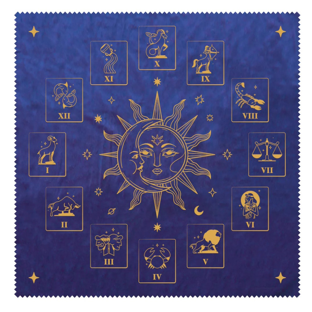 Produktbild för Zodiac - Tarot Mat