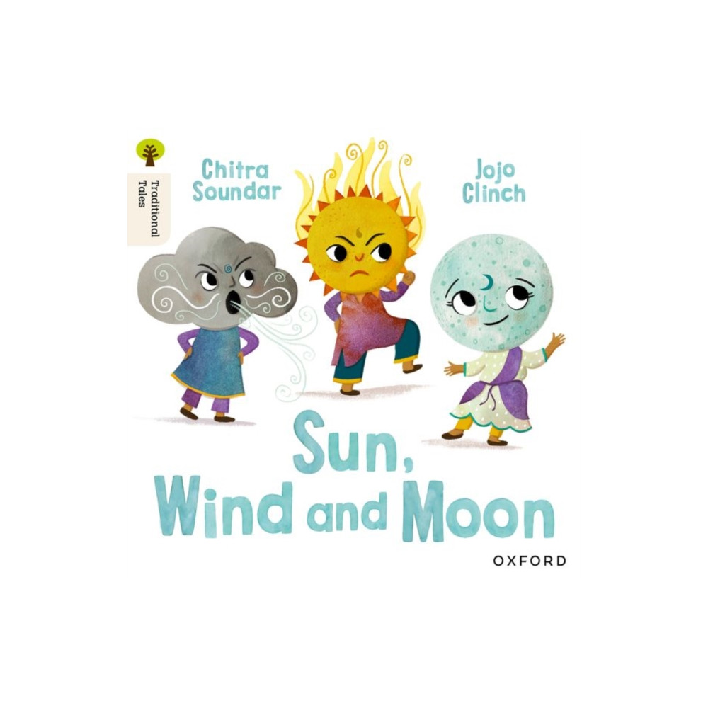 Produktbild för Oxford Reading Tree Traditional Tales: Level 4: Sun, Moon and Wind (häftad, eng)