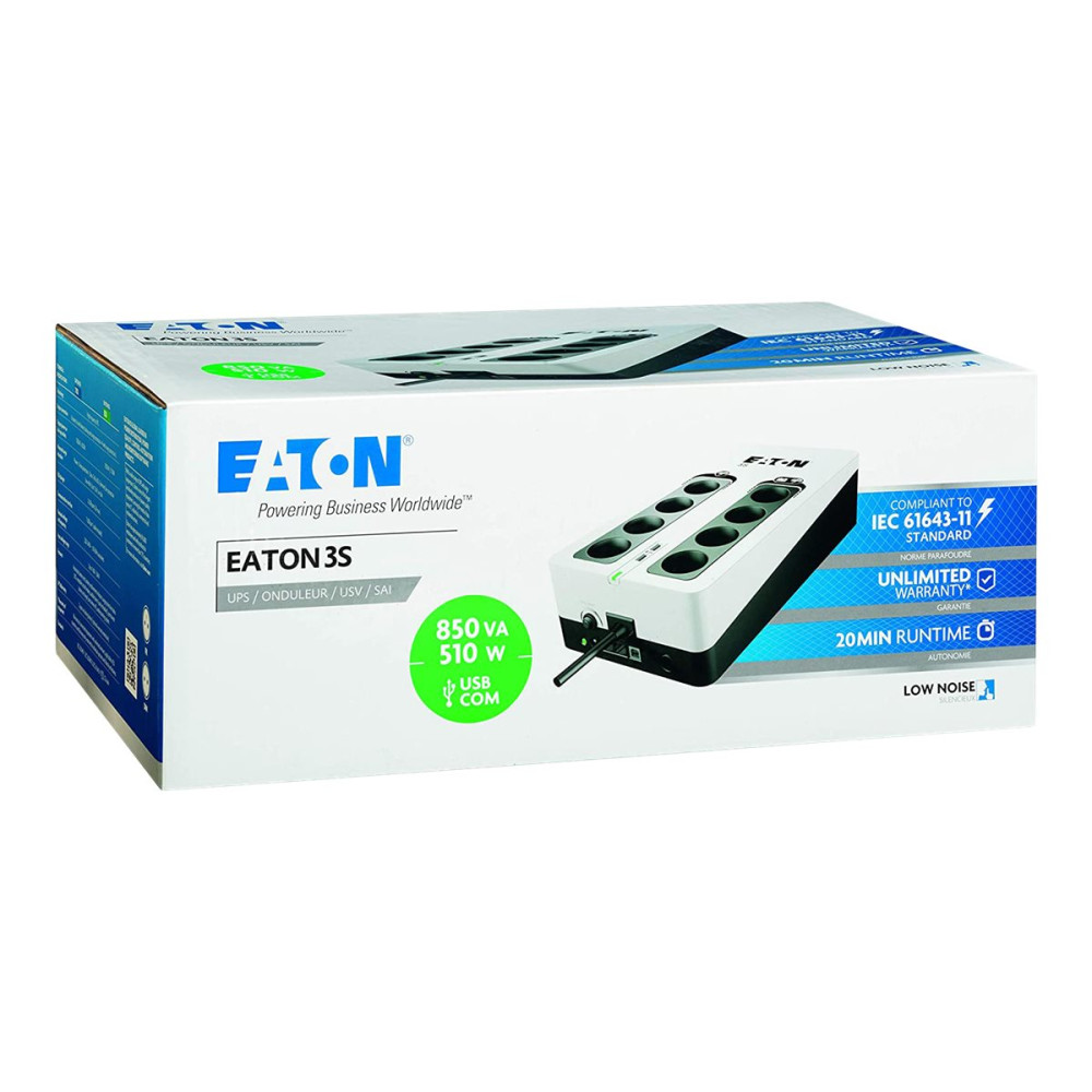 Produktbild för Eaton 3S 850 - UPS - 510 watt - 850 VA